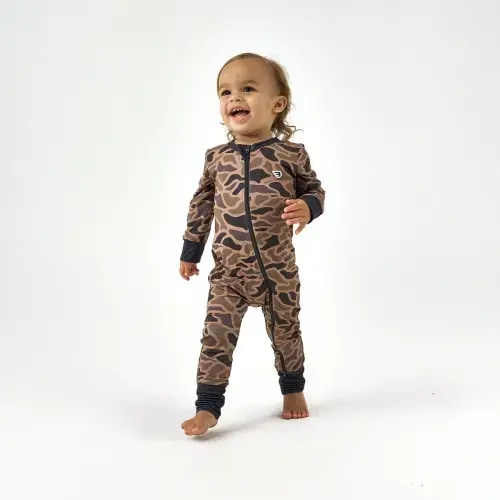 Baby Zip Up - Gauge Camo – BURLEBO