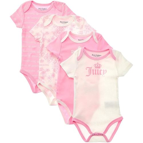 Juicy Couture 4 Pieces Pack Bodysuit