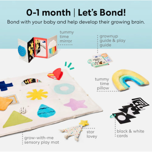 KiwiCo Panda Crate Plus (Newborn or 3 Month Bundle) - 1 Crate Bundle