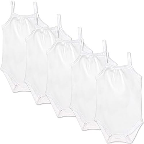HonestBaby Cami Bodysuits One-piece 100% Organic Cotton for Baby Girls