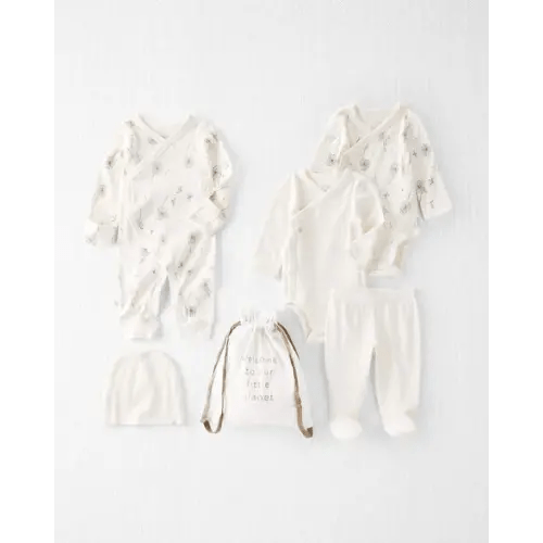 Baby 6-Piece Organic Cotton Hand-Picked Gift Set - Little Planet | Carter's