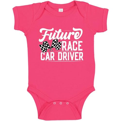 Future Race Car Driver Racing Baby One Piece Or Toddler T-Shirt Racing Kids Clothing
