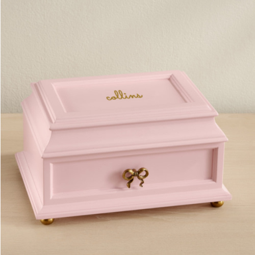 LoveShackFancy Bow Armoire Jewelry Box