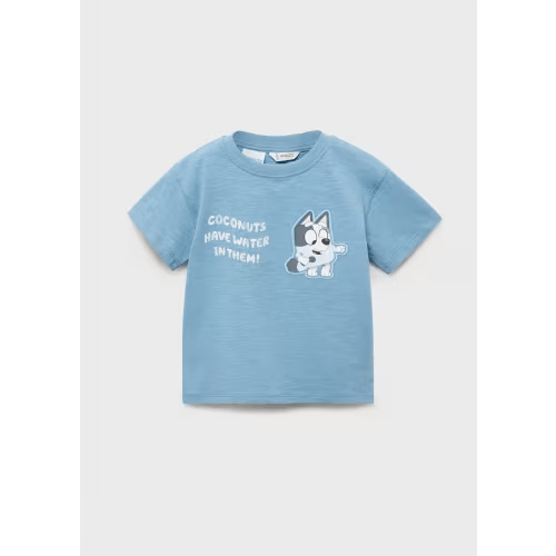 Bluey printed t-shirt - Kids | MANGO USA