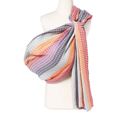 Rainbow Honeycomb Ring Sling – Hip Baby Wrap