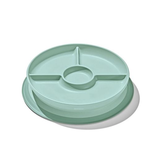 OXO Tot Stick & Stay Suction Divided Plate