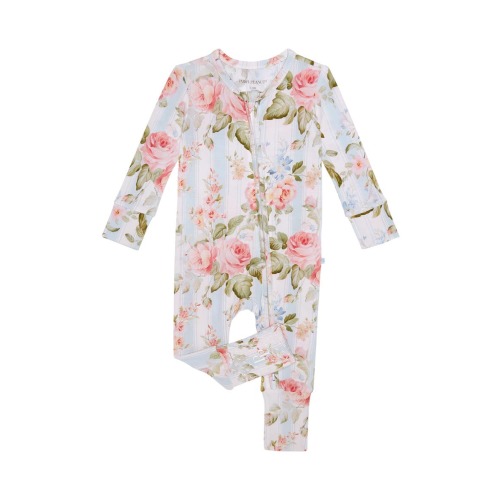 Print Convertible Zip Footie