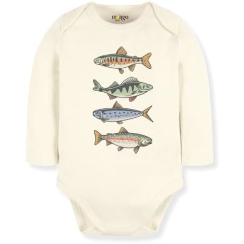 Trout Fish Baby Bodysuit Fishing Tshirt for Kids Toddler Tee Cute Baby Gift for Baby Clothes Fishing Outfit