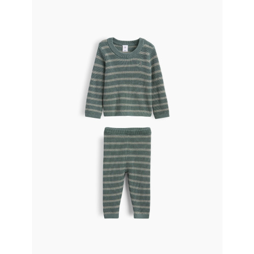 Baby Stripe Sweater Set