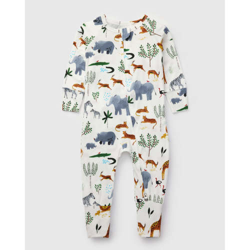 Baby Sleeper in TENCEL™ Lyocell - Safari Jungle
