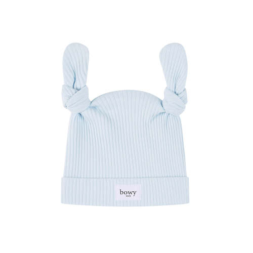 Double Knot Beanie - Powder Blue