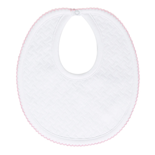 Basket Weave Baby Bib