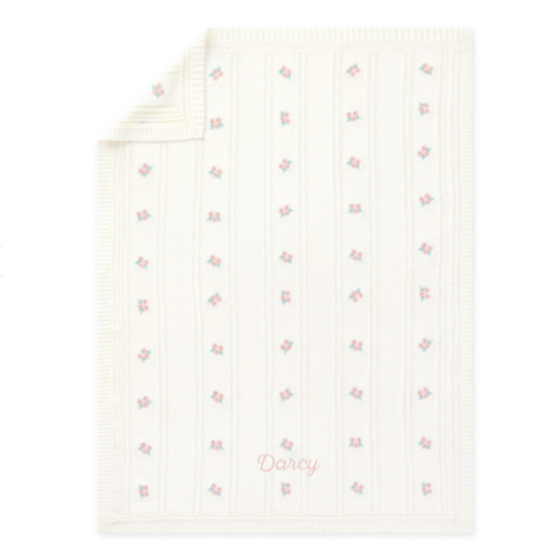 Dreamy Luxe Knit Baby Blanket