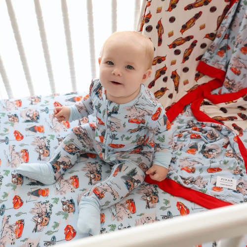 Disney Pixar Cars Rte 66 Crib Sheet