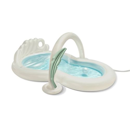 MINNIDIP 13' x 13' x 9' Exclusive Resort 26 Collection Sprinkler Play Center Pool - Oasis Palms