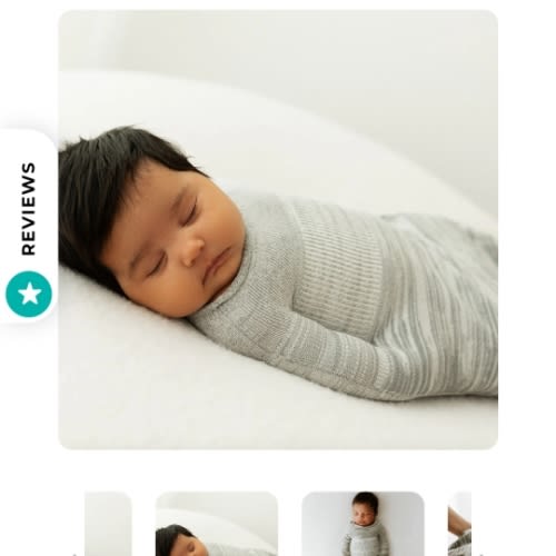 Grey Swaddle Sleep Sack