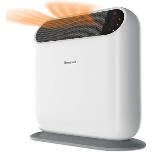 Honeywell ThermaWave 6 Ceramic Technology Space Heater, White – Ceramic Heater with Programmable Thermostat
