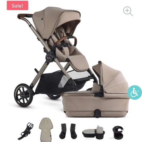 Reef 2 Frappe Stroller, Bassinet + Accessory Bundle
