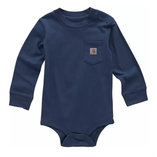 Carhartt Infant Long Sleeve Pocket Bodysuit
