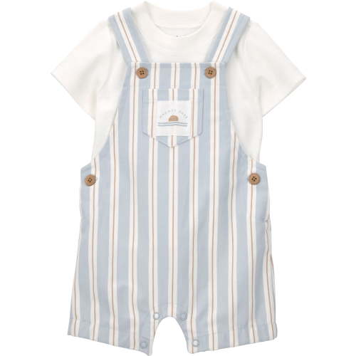 Carter's Child of Mine Baby Boy Overalls Set, 2-Piece, Sizes 0/3-24 Months
