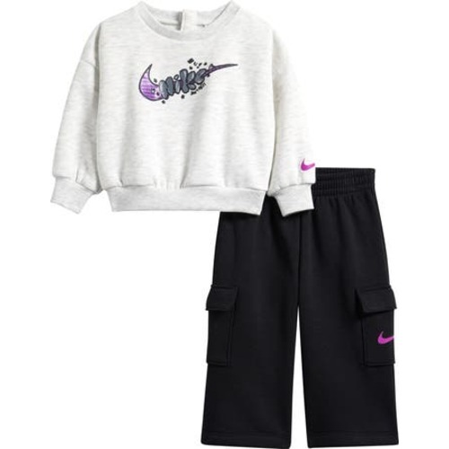 Essential Sweatshirt & Cargo Pants Set, 24M