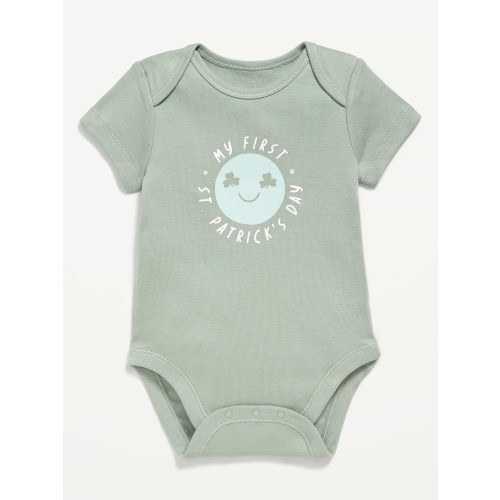 Short-Sleeve Graphic Bodysuit for Baby