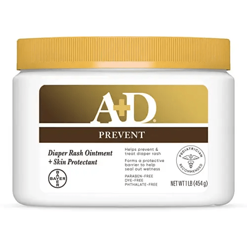 A+D Original Diaper Rash Ointment, Skin Protectant With Lanolin and Petrolatum, (Packaging May Vary) Cream 16 Ounce (Pack of 1)