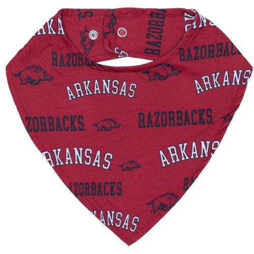 Arkansas Razorbacks Infant Bib - Crimson