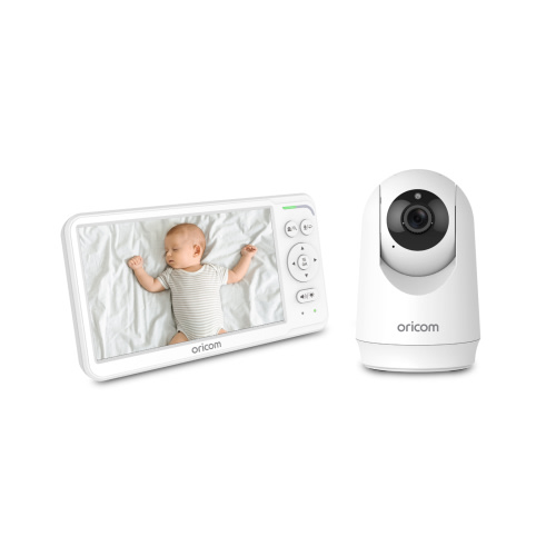 Oricom SC640 Video Baby Monitor with LCD Display and Motorised Pan Tilt Zoom - 6inch