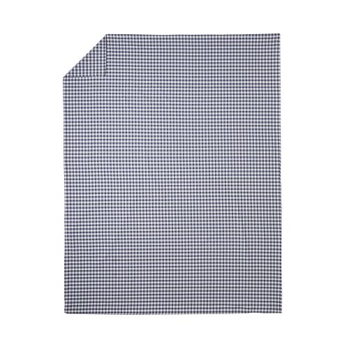 Boys Organic Check Kids' Duvet Cover | Pottery Barn Kids