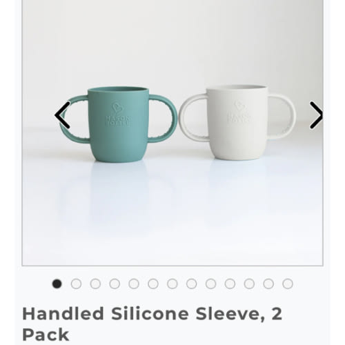 Handled Silicone Sleeve, 2 Pack – Mason Bottle