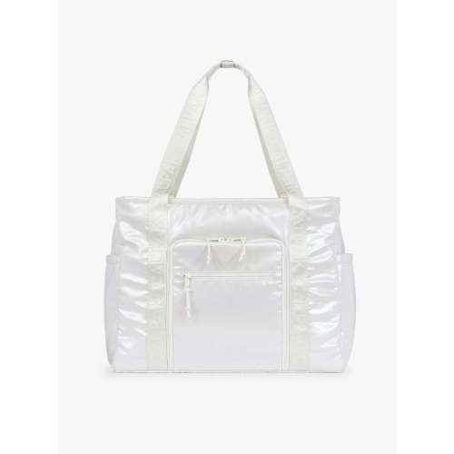 Terra 35L Water Resistant Zip Tote Bag- moonbeam