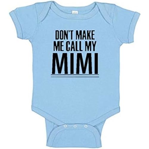 Southern Sisters Don't Make Me Call My Mimi Baby Romper