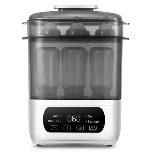 4 in 1 bottle steamer dryer auto shut - Temu