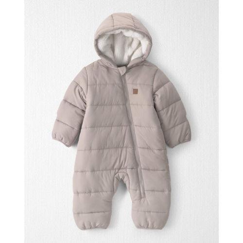 Baby 1-Piece Teddy Fleece Snowsuit Made with Recycled Materials - Little Planet | Carter's