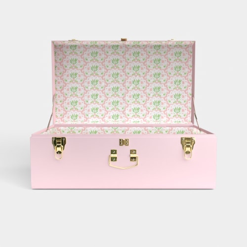 Grand Trunk - Pink - Palm Beach Paradise / Embroidery