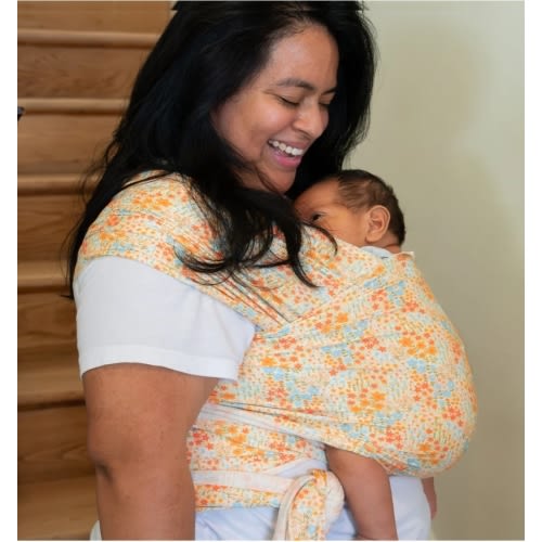 Bloom Baby Wrap - Floral Wrap Carrier | hope&plum