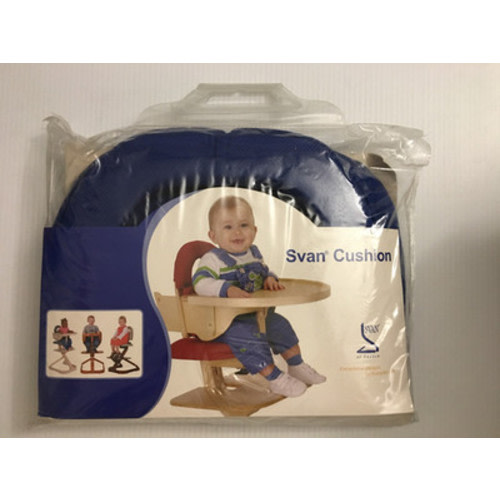 Svan Baby Child High Chair Cushion Seat Liner Mat Pad Cover Blue Vintage 2006