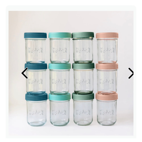 Breastmilk Storage Jar Set – Mason Bottle