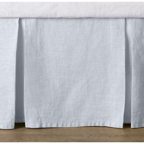 Washed Organic Linen Crib Skirt | RH Baby & Child