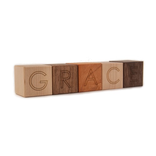 Personalized Wooden Blocks
