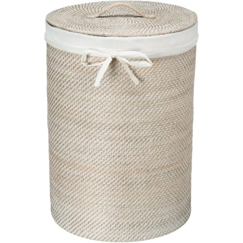 xiweot 1030040 Laguna Hamper, White