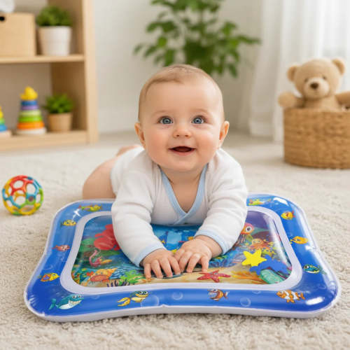 Ocean World Tummy Time Mat for Sensory Play