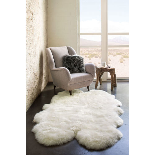 4-Pelt (4' x 6') Australian Sheepskin Area Rug