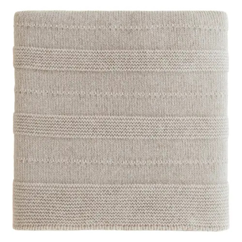 Hvid - Holly Merino Wool Blanket - Perle