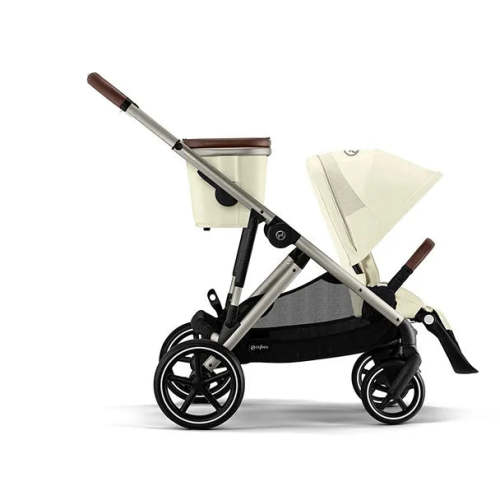 Gazelle S Single to Double Stroller - Seashell Beige