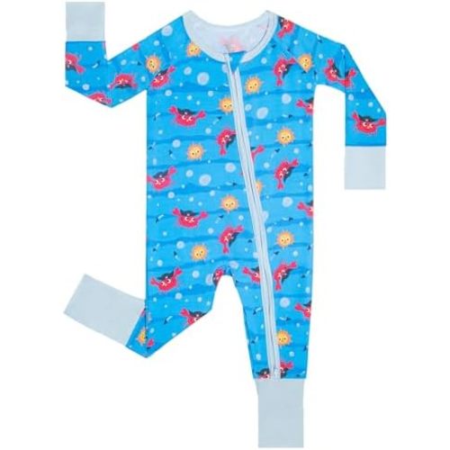 GUISBY Baby Footless Pajamas, Rayon of Bamboo, Core, NB-2T