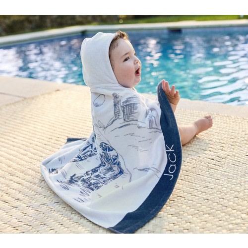 Star Wars™  Baby Beach Hooded Towel UPF 50+