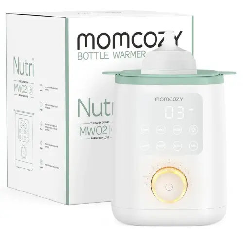 Momcozy Nutri Bottle Warmer, 9-in-1 Baby Bottle Warmer with Night - TikTok Shop