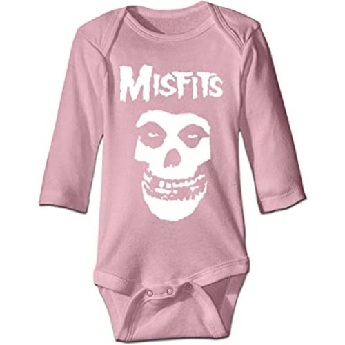 DOQOSESHY Cute Misfits Baby Climbing 0-24 Months Bodysuit Unisex Breathable Toddler Rompers